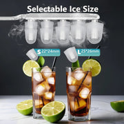 ☀️Summer Clearance Blowout! Just $39.99 🧊Auto-Cleaning 10'' Nugget Ice Countertop Ice Maker