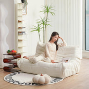 Fireside Loveseat, Loveseat, Soft, High-Quality Corduroy Floor Lounge Chair, Foam Sofa, Decorative Chair